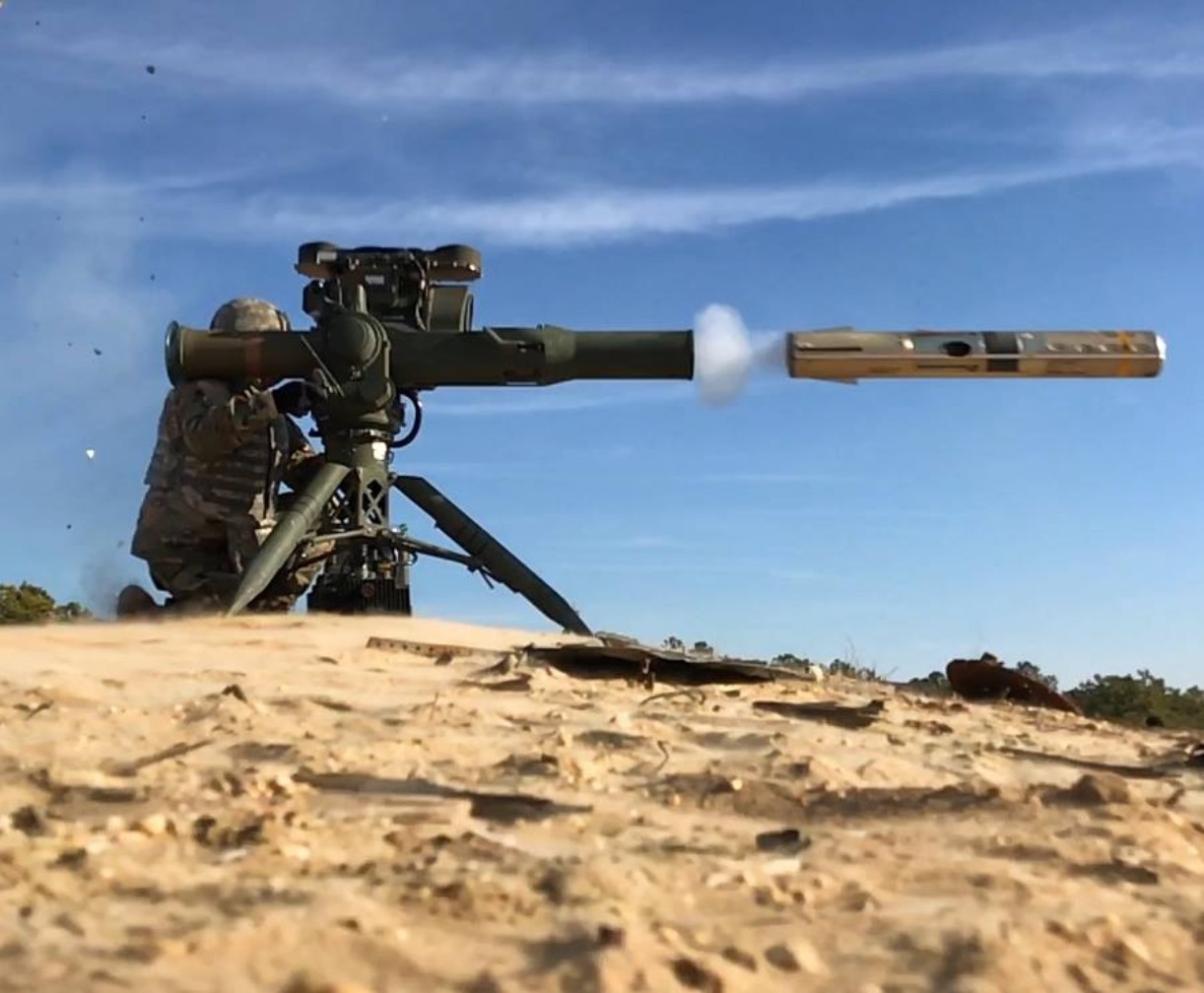 Tube-Launched, Optically-Tracked, Wire-Guided (TOW) missiles